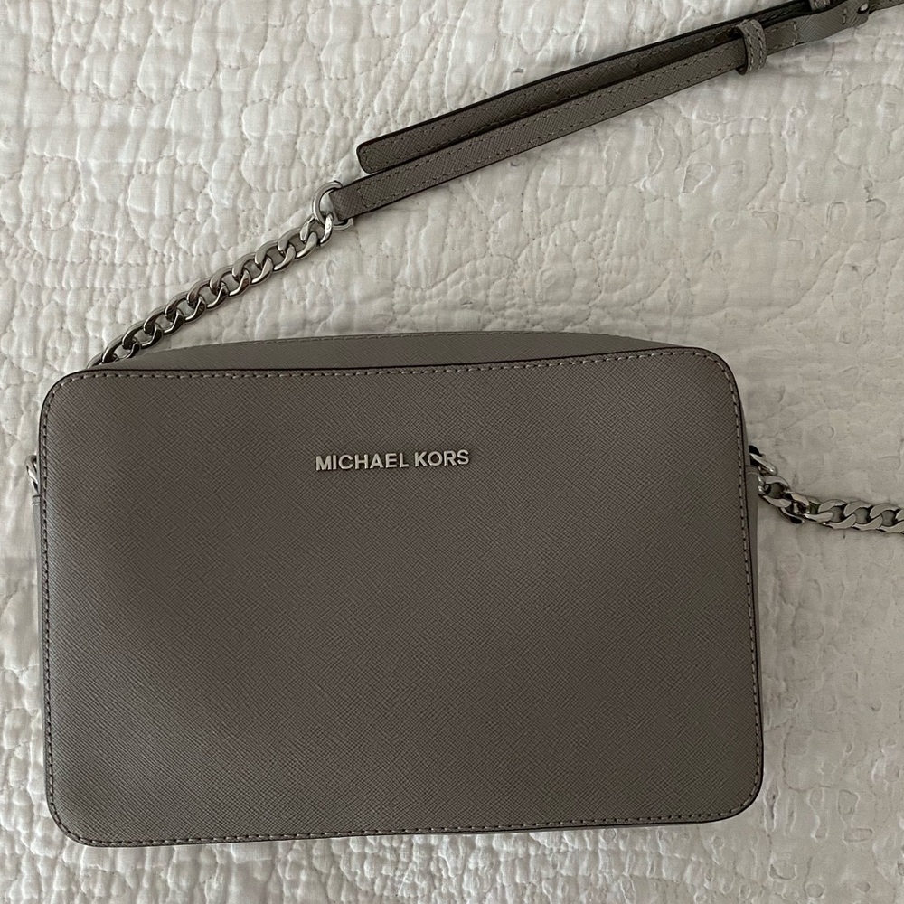 Michael Kors Jet Set East West Leather Crossbody